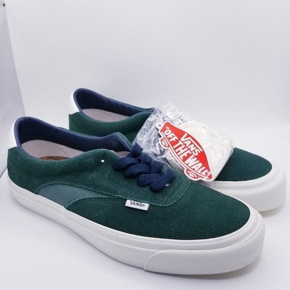 Vans Acer Ni SP Ultracush Dark Green Suede Sneakers NWT Men 9 Women 10.5 - Picture 1 of 11